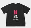 [USED] BTS FESTA 2024 Byfans Customized Logo T-Shirt Jungkook