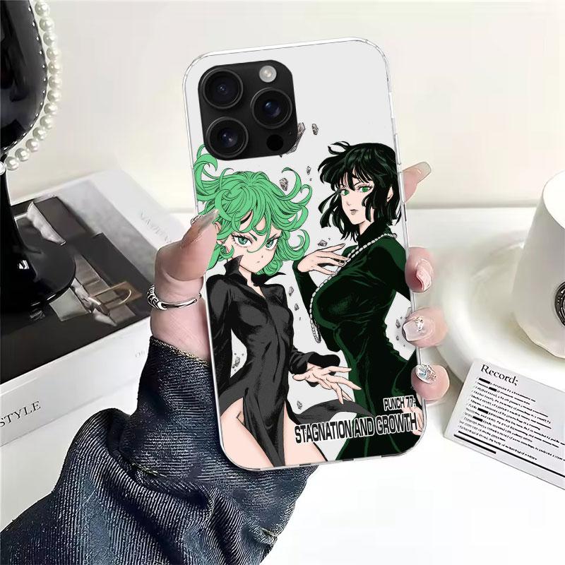 One P-Punch-Man Tatsumaki Soft Phone Case For IPhone 18 11 17 Air 16E 16 Pro Max 15 + 14 Plus 13 Mini 12 Apple 7 SE 8 Fundas Coque
