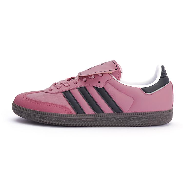 adidas Оригинальные Samba OG Низкие Скейтбордические Кроссовки Унисекс Фуксия B75806(Команда15-)