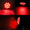 1pcs Motorcycle Accessories Retro Modified LED Taillights Cruise Metal Brake Lights Running Lights Round Taillights Back Up Lights 1