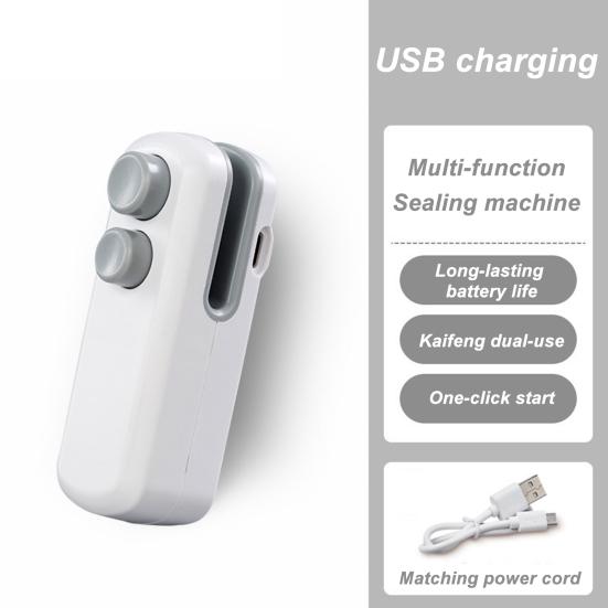 Упаковщик пакетов, мини-путевой портативный перезаряжаемый упаковщик, портативный вакуумный упаковщик пищевых продуктов, машина для запечатывания пакетов для закусок