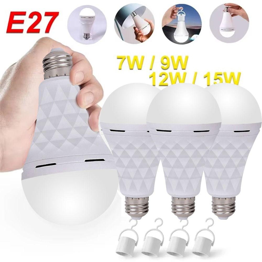 Rechargeable Emergency Light Bulb E27 Emergency Bulb New LED Bulb Light Home