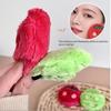 Ultra-thick Long Plush Makeup Puff Cosmetic Tool Broccoli Tomato for Natural  Finish