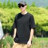 JEEP Men's Solid Color Loose Fit Short Sleeve T-Shirt