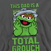 Sesame Street Unisex Adult This Dad Is A Total Oscar The Grouch Sweatshirt