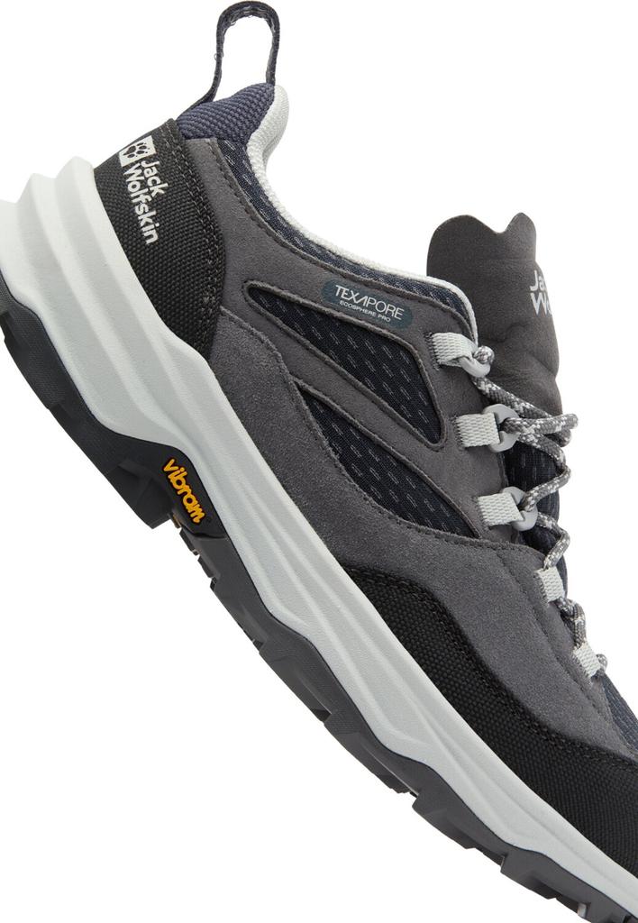 Обувь для треккинга Jack Wolfskin Wanderschuh CYROX TEXAPORE LOW W grau graphite