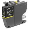 Cartouche D'encre LC421Y - BROTHER - Jaune Capacité Standard De 200 Pages - Pour DCP-J1050DW, MFC-J1010DW Et DCP-J1140DW