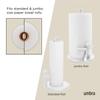 Official Umbra Buddy Paper Towel Kitchen W19 X D18 X White Holder, Storage, H34cm,