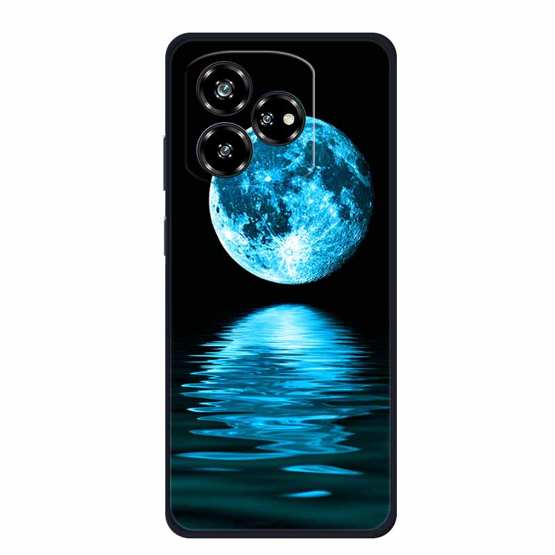 Чехол для телефона ZTE Axon 60 Lite Задняя крышка Ударопрочный Черный Силиконовый Мягкий Funda Для ZTE Axon 60 Lite Blade V60 Чехол Coque