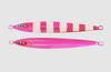 Jackall Metal Jig Anchovy Type 0 Flush Fall 80g Pink Glow Stripe (8083)