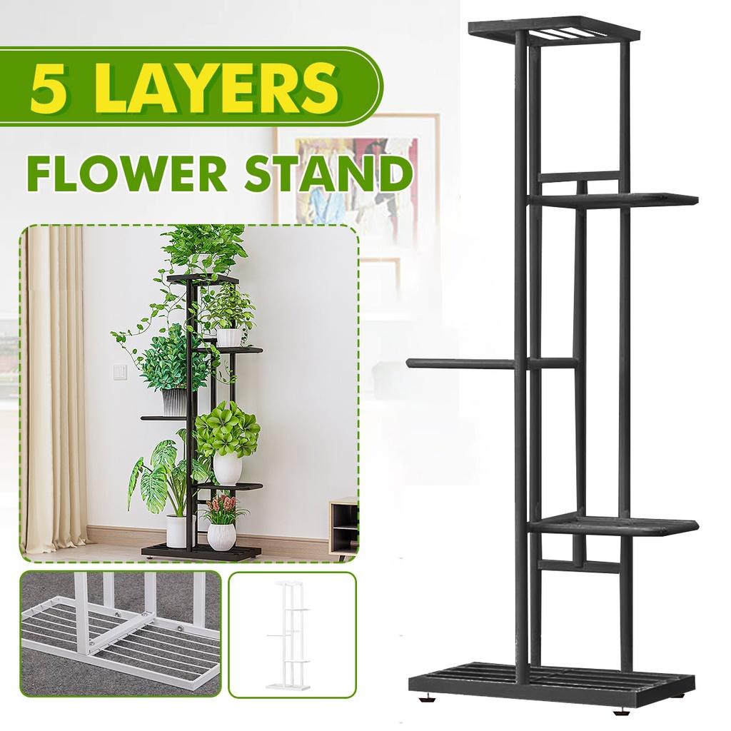 5-ярусная балконная лестница-подставка для горшечных растений, подставка для цветочных горшков, полка для демонстрации, для улицы/дома, для горшечных растений, цветов, новая