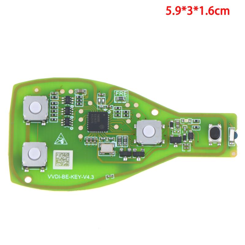 Xhorse Vvdi Be Ключ для Xnbzt1Gl Полуумная Плата Печатной Платы Автомобильного Ключа Переключаемый Запасной Аксессуар для Автомобильного Ключа