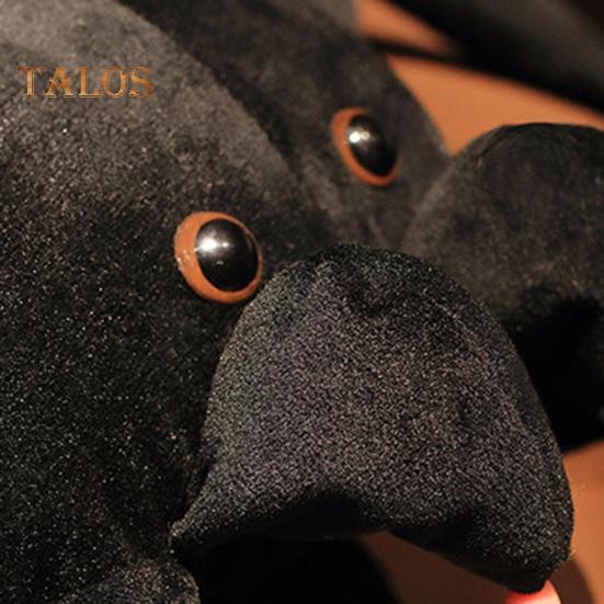 TALOS плюшевая игрушка декоративная забавная ПП хлопок черный паук мягкая кукла орнамент