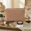 Embroidery Cosmetic Bag Bridesmaid Gifts Bridal Party Gifts Custom logo Makeup Bag Gift for Women