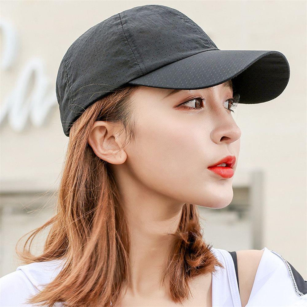 Fashion Hiking Camping Quick Dry Sun Hat Baseball Cap Breathable Golf Tennis Cap