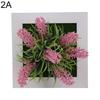 3D Artificial Flower Plant Wall Sticker Frame Living Room Wedding Party Live City Fashion Home Decor