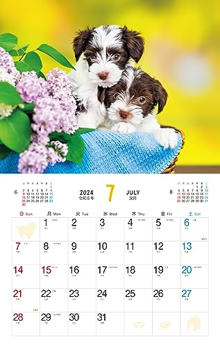 Пушистый щенок (Календарь Impress 2024)