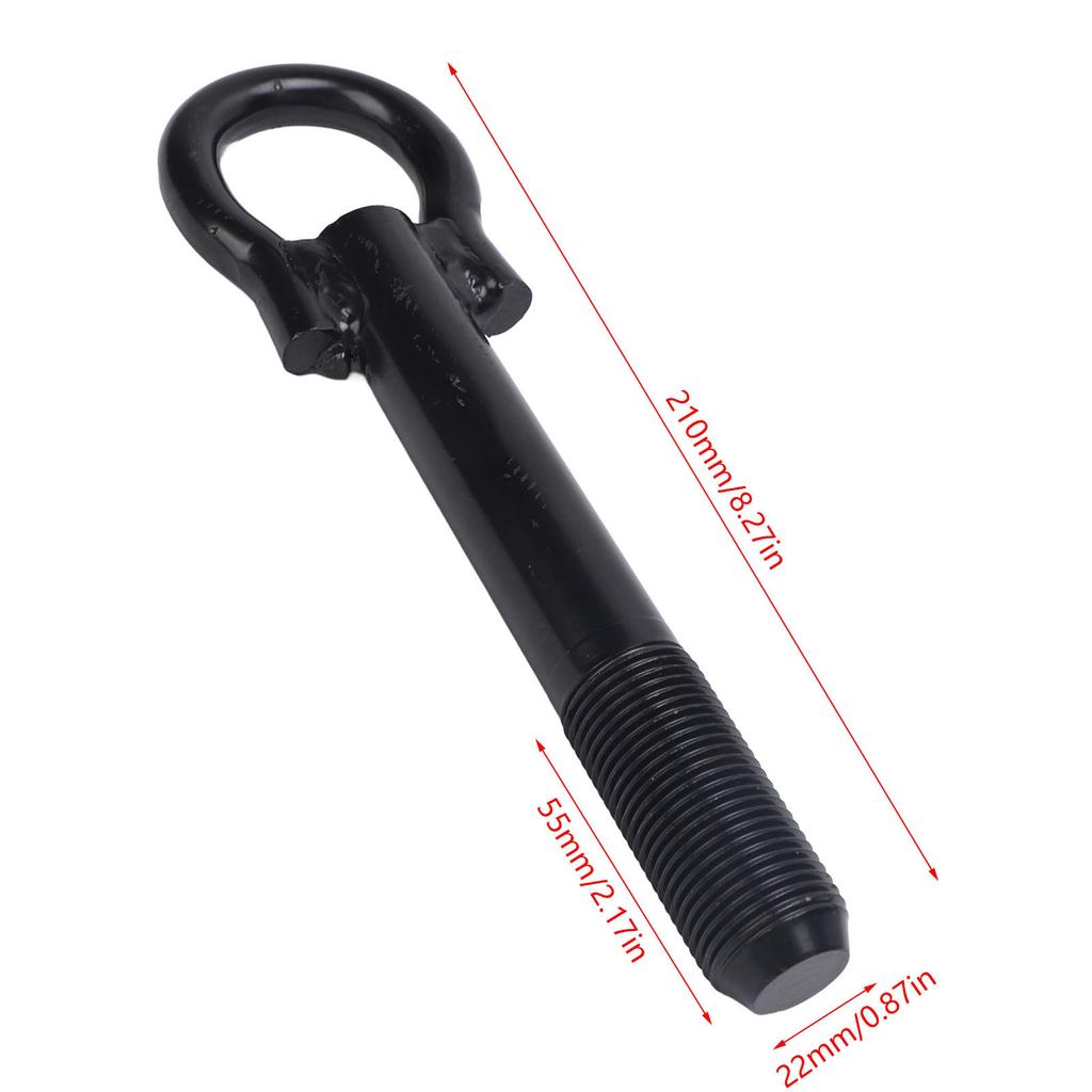 Towing Eye Hook Forged Steel Rustproof 5196142040 OEM Tractive Tow Hook for 2013 To 2018 Trailer Towing Hitch