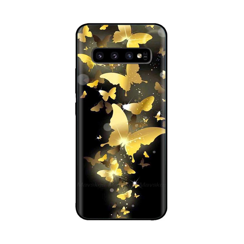 Чехол для Samsung Galaxy S10 S10E S10 Plus, мягкий силиконовый задний чехол для телефона Samsung S10 Plus S 10 SM-G973F, бампер, Coque, чехол из ТПУ