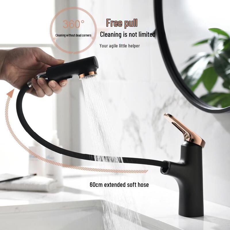 Dual-Function Bathroom Sink Faucet