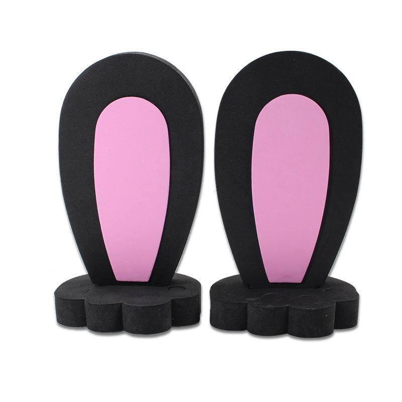 2X Украшение крыши автомобиля Внешние украшения Модификация автомобиля Личность Милый мультяшный экстерьер автомобиля Кроличьи уши Украшения в виде кошачьих ушей