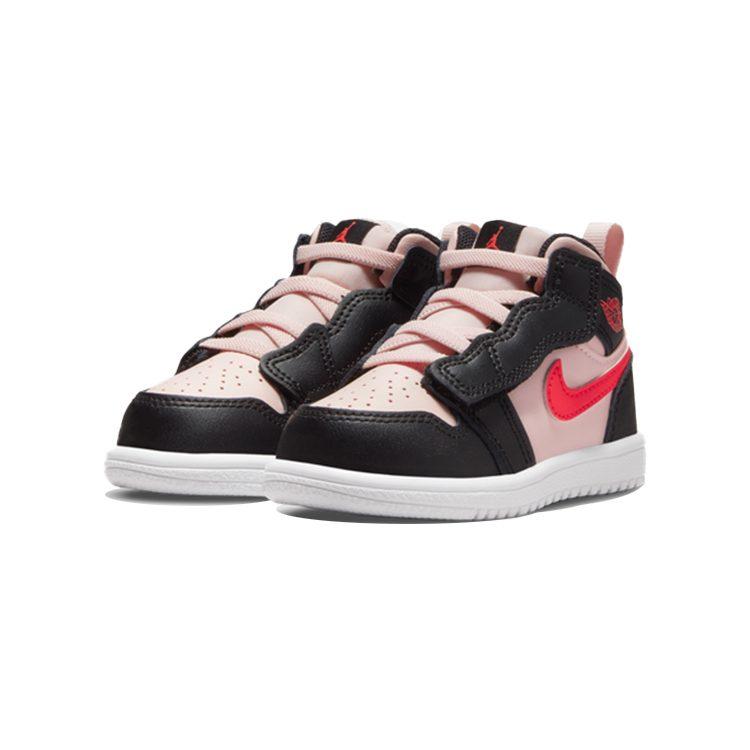 Jordan 1 Средний Высокий Черный Розовый Багровый TD AR6352-604