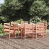 VidaXL 7-piece Garden Dining Set Solid Douglas Wood 3154718