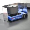 Plate Foldable Gas Stove Outdoor Camping Cooking Windbreak Camping Equipment