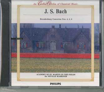 CD - И.С. Бах: Бранденбургские концерты №. MP134 PHILIPS Япония Классический Б/У
