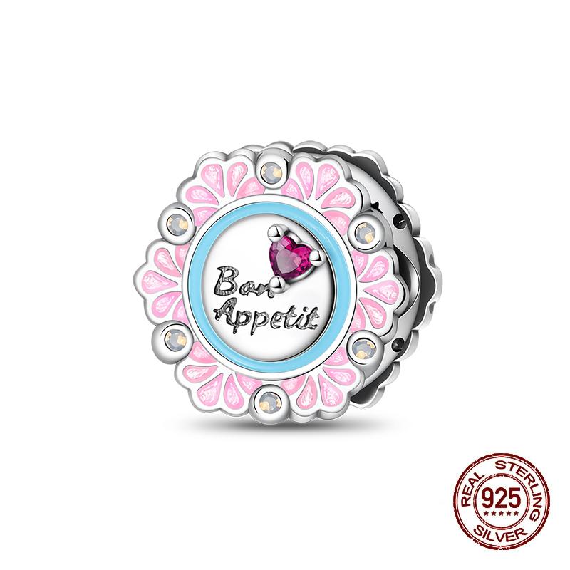 Fashion Copper Feather Colorful Luminous Dreamcatcher Charms Bead Fit Original Bracelets Exquisite Diy Jewelry Gift