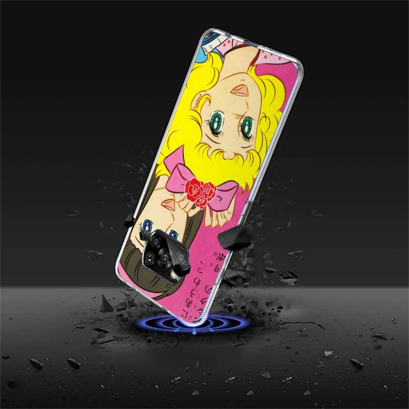 Аниме Чехол-конфета для Xiaomi Poco X7 X6 X5 Pro F7 Ultra Redmi 15C 15 13C 13 12C 12 10 10A 10C 9 9A 9C 9T Чехол Poco X7 X6 X