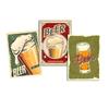 Lot de 3 Torchons Pinte de biere