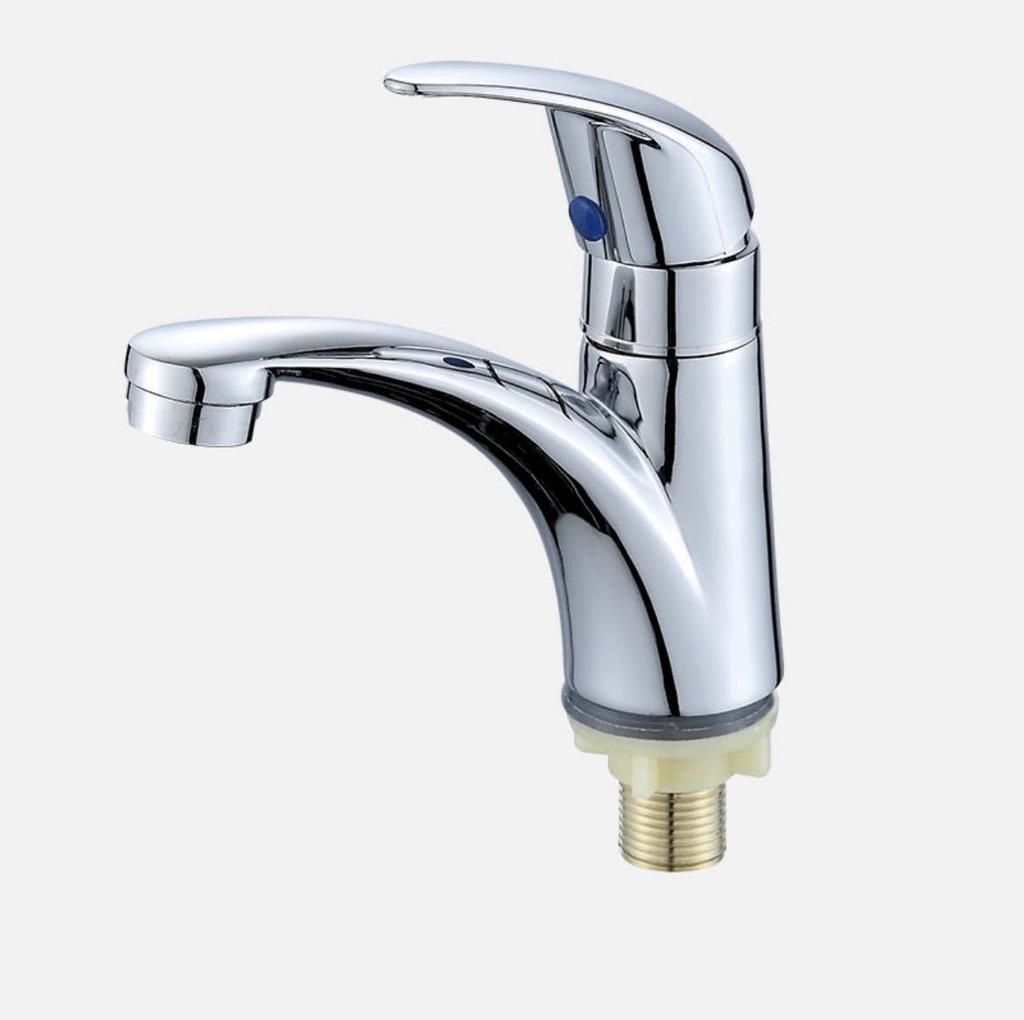 Alloy Washbasin Desktop 20MM Single Hole Quick Opening Faucet Washbasin Vertical Single Cooling Faucet Bathroom Faucet