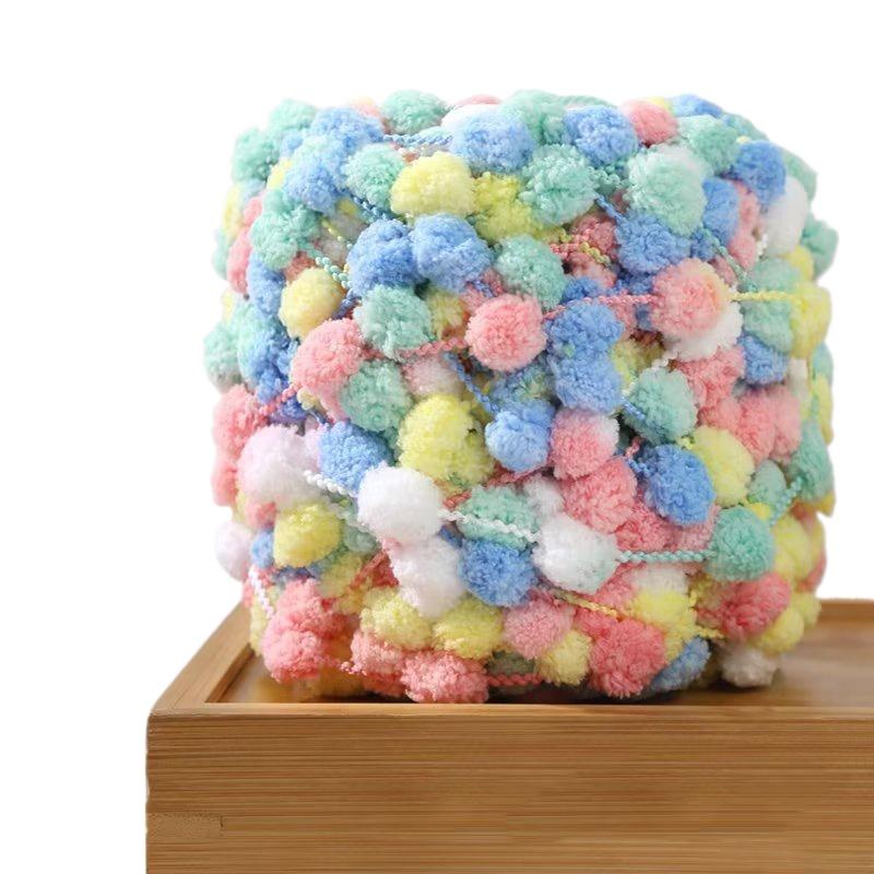 100 г/рулон Маленький клубок пряжи DIY Ручная работа вязаная нить вязаное одеяло шарф шапка