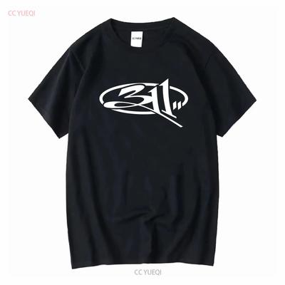 311 Рок-группа 90-х Футболка Взрослая Мужская Новая винтажная Стильная Дышащая уличная одежда Слегка графичная Унисекс Эластичная homme