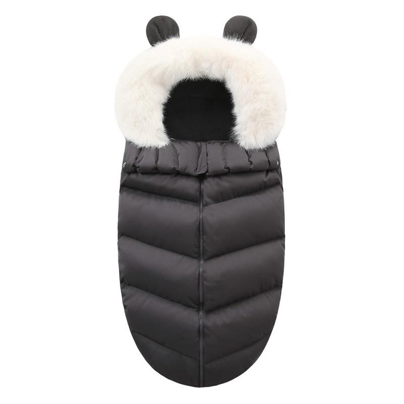 Baby Sleeping Bag Thick Warm Anti-Kick Newborn Stroller Blanket Anti-Startle Sleep Aid