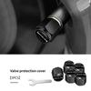 BTY4  5pcs Car Wheel Valve Cap Dust Protection Cover Theftproof Stem For Mercedes Benz AMG W202 W212 W213 W220 W221 W222 C180 C200