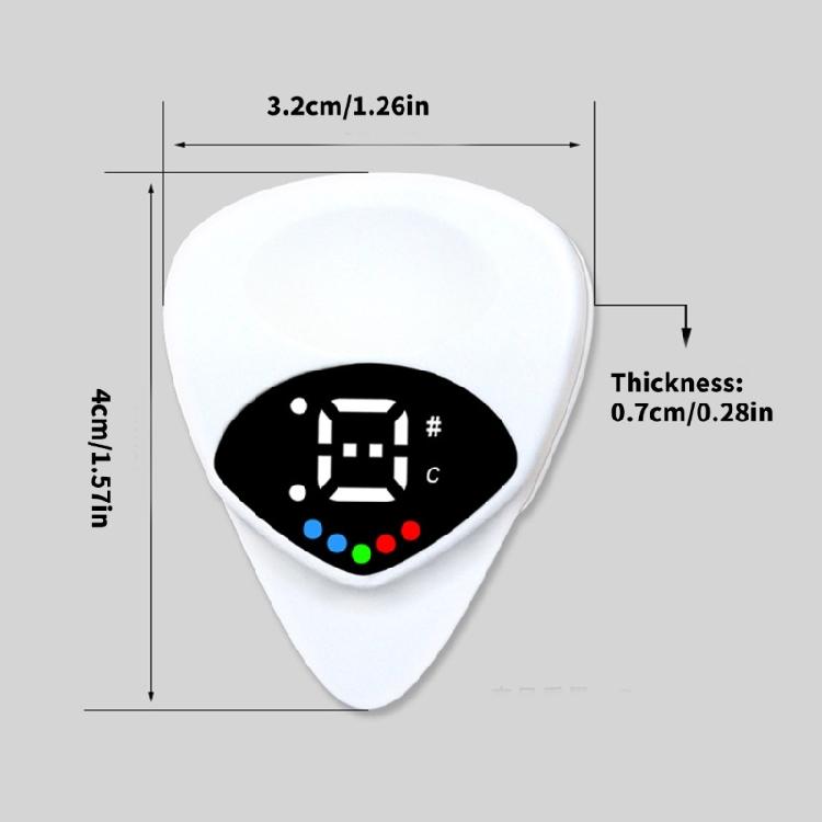 Precise Guitar Ukulele Tuning And Easy Portability Acoustic Guitar And Ukulele Tuner with Integrated Pickup Function