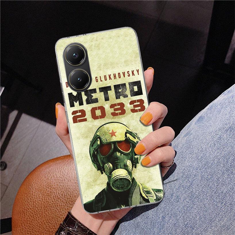 Чехол для телефона Metro 2033 для Xiaomi Poco X5 X6 X7 Pro X4 Gt F7 Ultra M8 M7 Redmi 15C 15 13C 13 12C 12 Уникальный чехол Coque Poco X7 X6