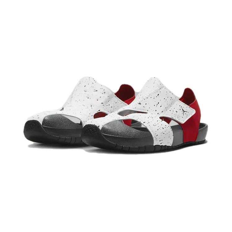 Jordan Flare White Gym Red Black (PS) Kids Sneakers CI7849-106