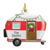 Yousheng Christmas Vehicle Ornament Acrylic Truck Tractor Airplane Christmas Tree Ornament for Holiday Party Decoration