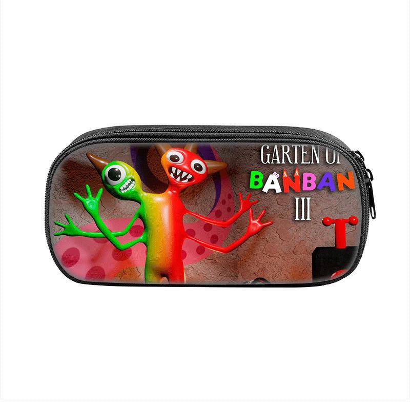 Garten Of Banban Pencil Case With Nylon Material For Students And School Supplies