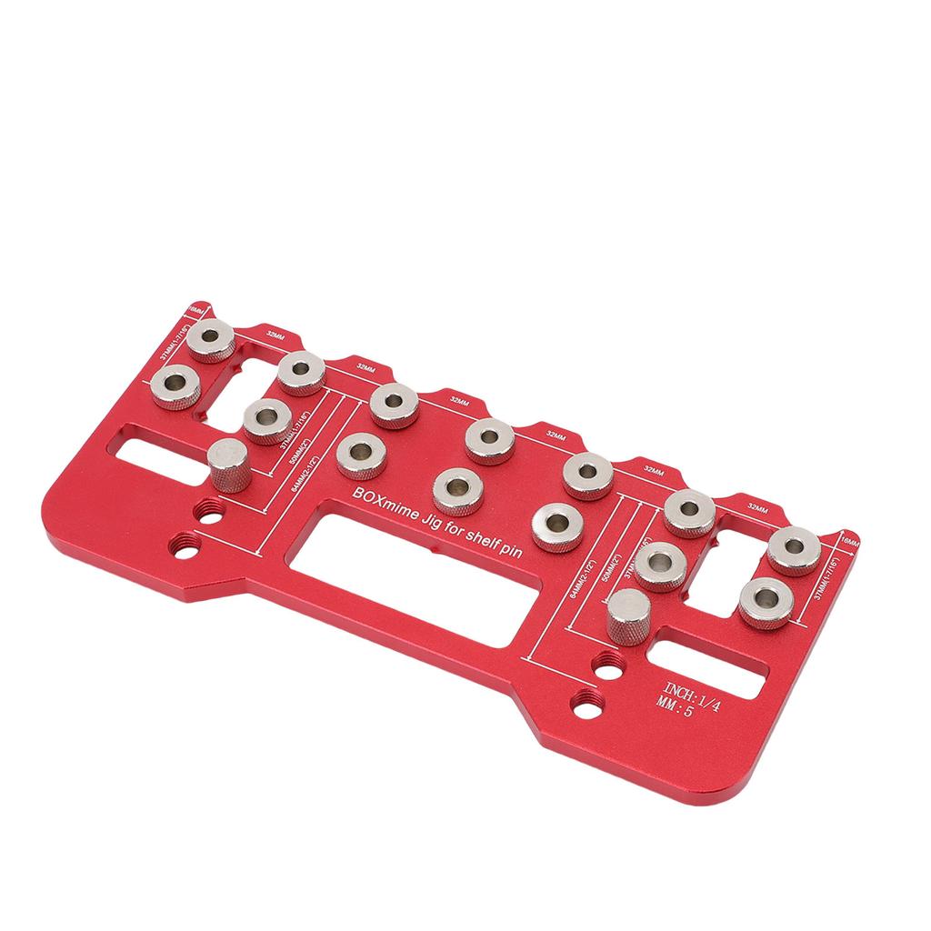 Cabinet Handle Mounting Template Door Hinge Pull Hardware Drilling Guide Board for Woodworking Furniture Installation