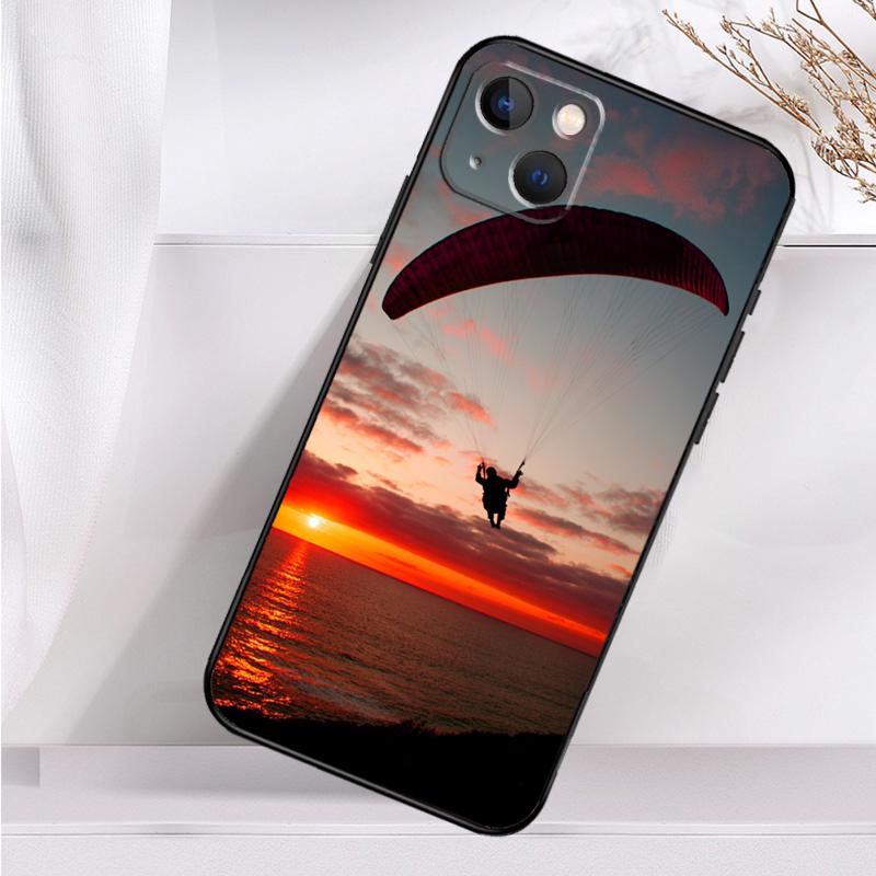 Чехол для телефона Paragliding Sport для iPhone 14 13 12 11 16 15 Pro Max Plus Mini 7 8 X XR XS Max Мягкий чехол