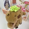 Животное Кукла Мультяшная Капибара Плюшевая Кукла Молния Капибара Плюшевый Пенал Сумка Студент