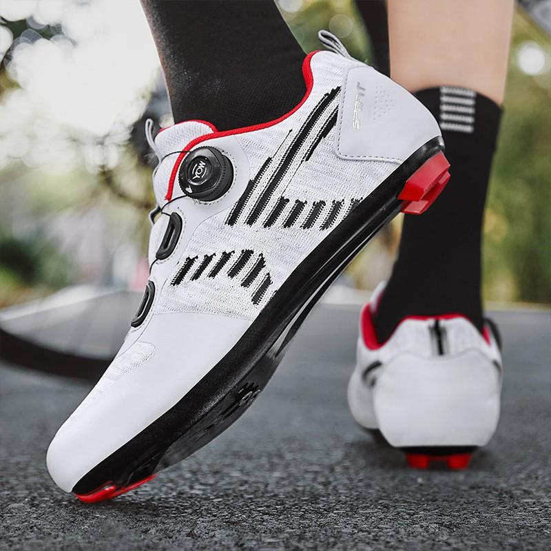 Knit Cycling Shoes Road Mountain Bikes With SPD Locking System Men Women Neutral Fit