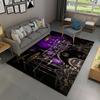 3D барабанная установка, музыкальные инструменты, большой ковер, ковер для гостиной, спальни, дивана, коврик для двери, декор для детских игр, нескользящий напольный коврик