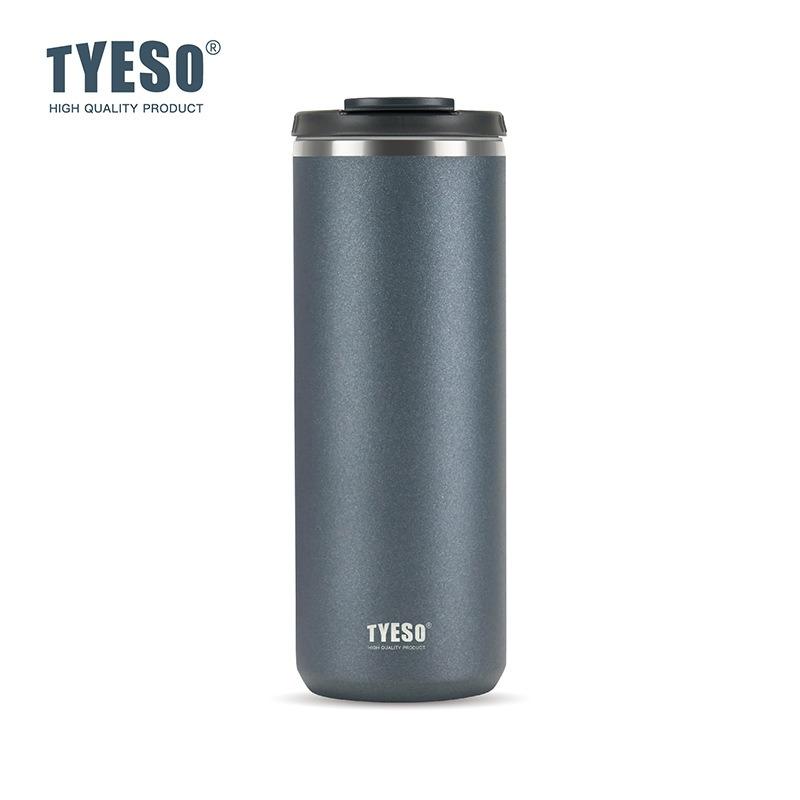 TYESO 600 мл/750 мл Термос из нержавеющей стали Термобутылка Портативная кружка для кофе и молока Дорожный стакан Сохраняет тепло/холод Водные стаканы