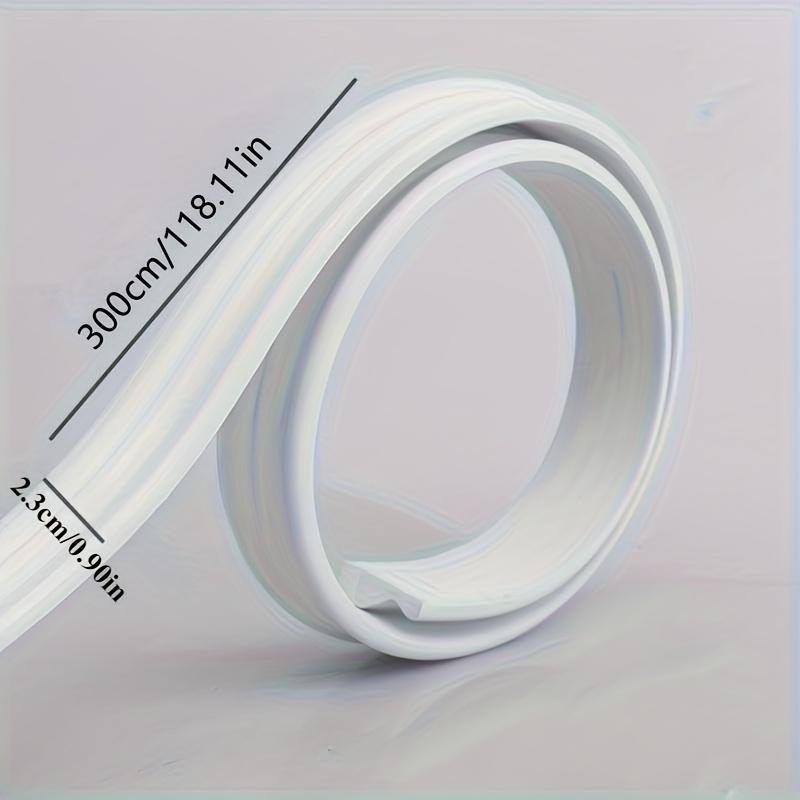 1 рулон улучшенного самоклеящегося декоративного молдинга из ТПЭ - отклеивающаяся и приклеивающаяся настенная отделка для ТВ-фонов, дверных рам и кромок потолка