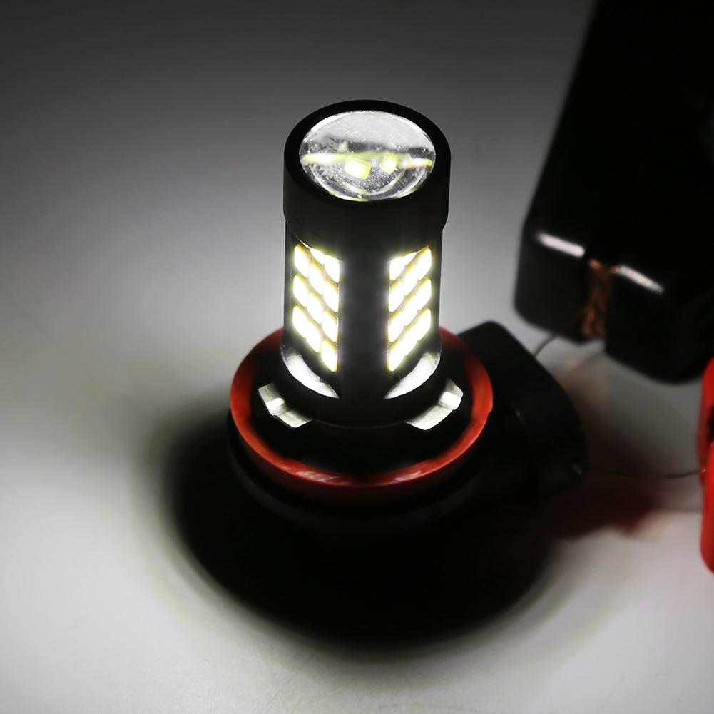 2x H11 H8 42 SMD LED White 2835 Canbus Error Free Headlight Fog Light Bulb